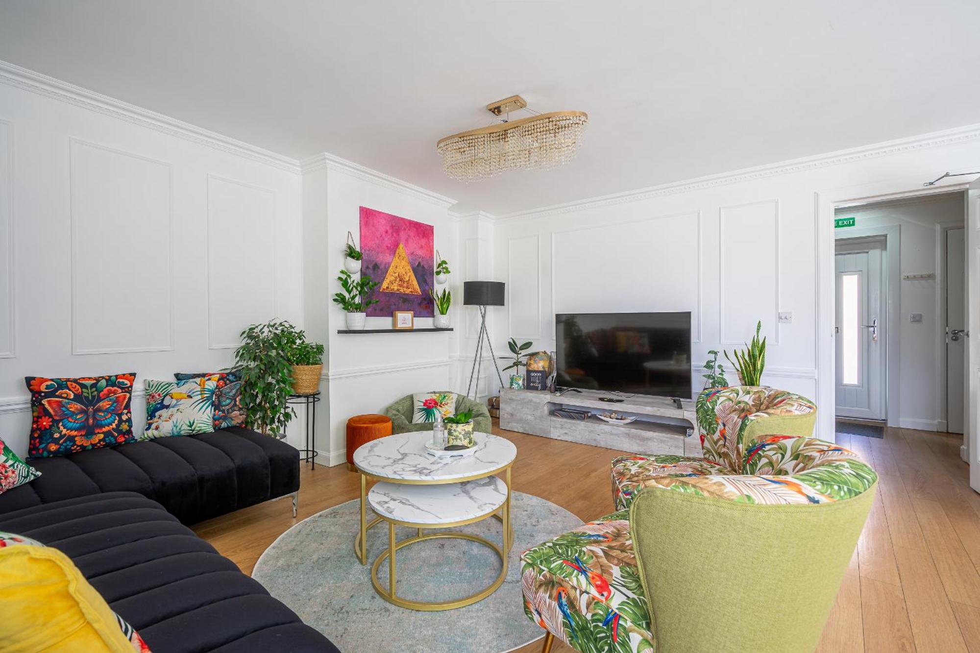 Centre House - 5 Bedrooms - Sleeps 9 - Parking Vakantiehuis *